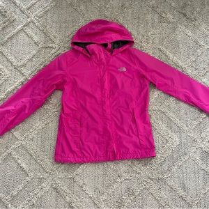 Pink L North Face Jacket